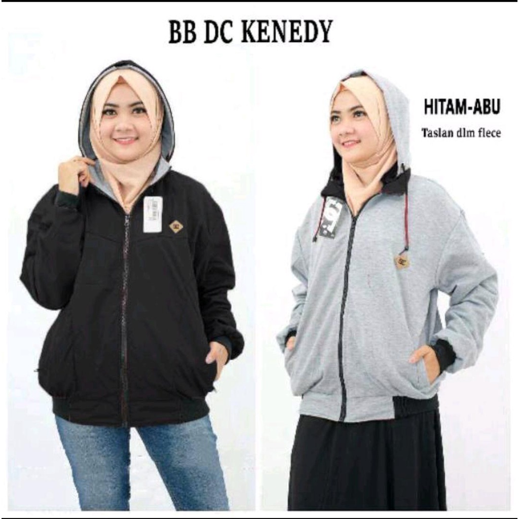 JAKET BOLAK BALIK PRIA WANITA COUPLE SIZE L