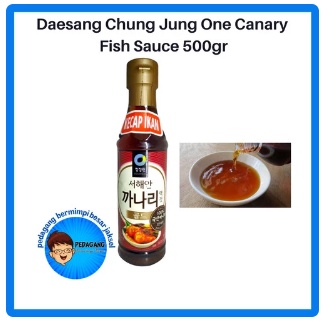

Daesang Chung Jung One Canary Fish Sauce 500gr | Kecap Ikan Asli Korea