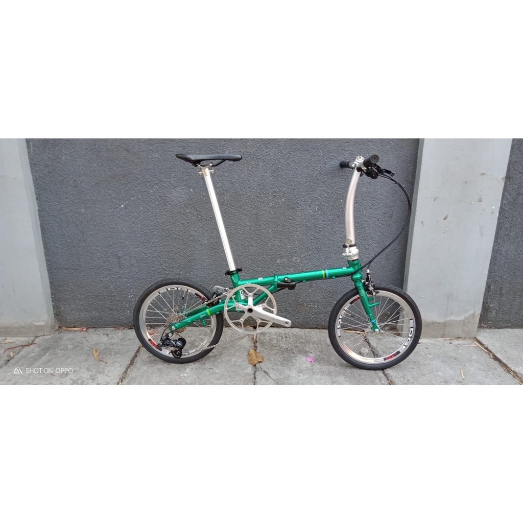 fnhon gust 1 x 10 speed new rakit sepeda lipat fnhon gust ubrake vbrake discbrake termurah