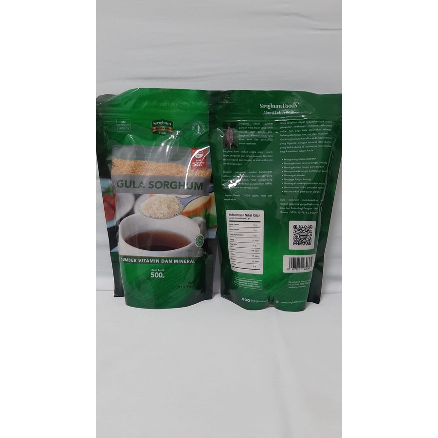 

Sorghum Foods - Gula Sorghum - 500 gr