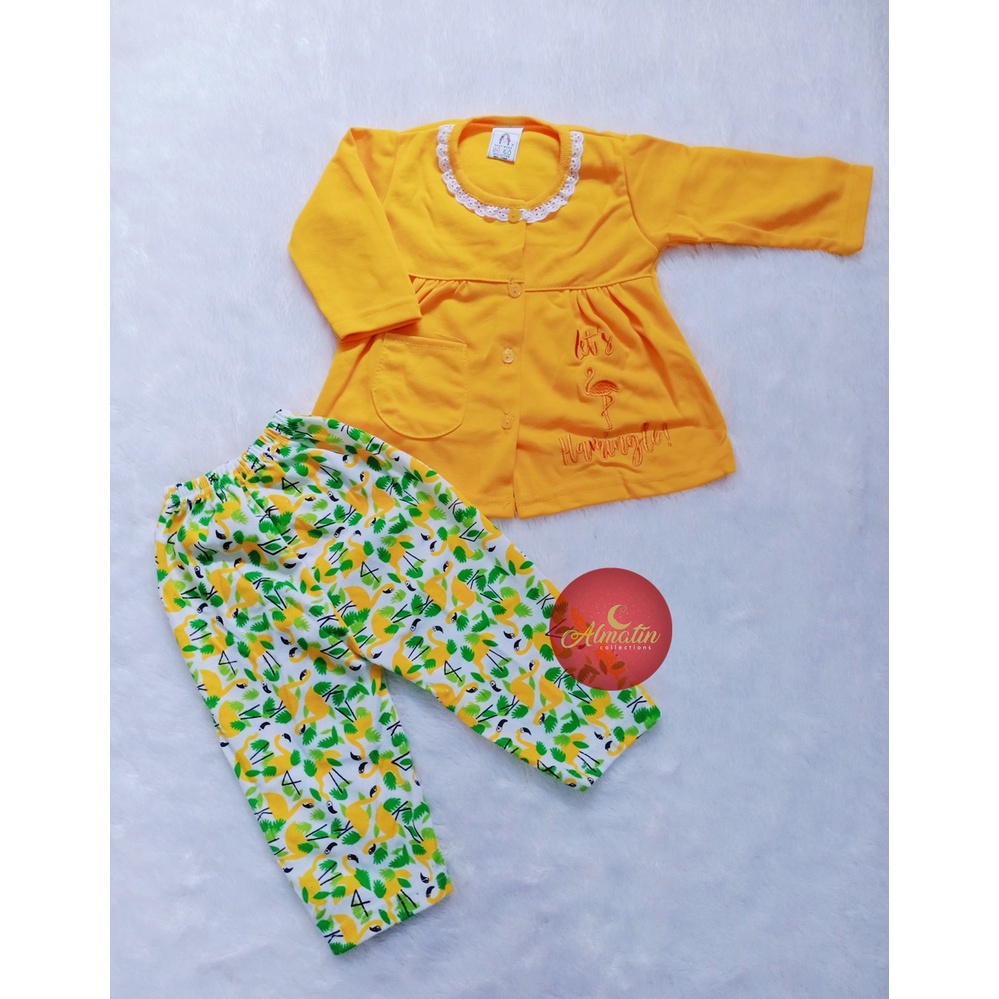 Setelan Piyama Baju Bayi / Baju Panjang Anak / Setelan Harian Anak