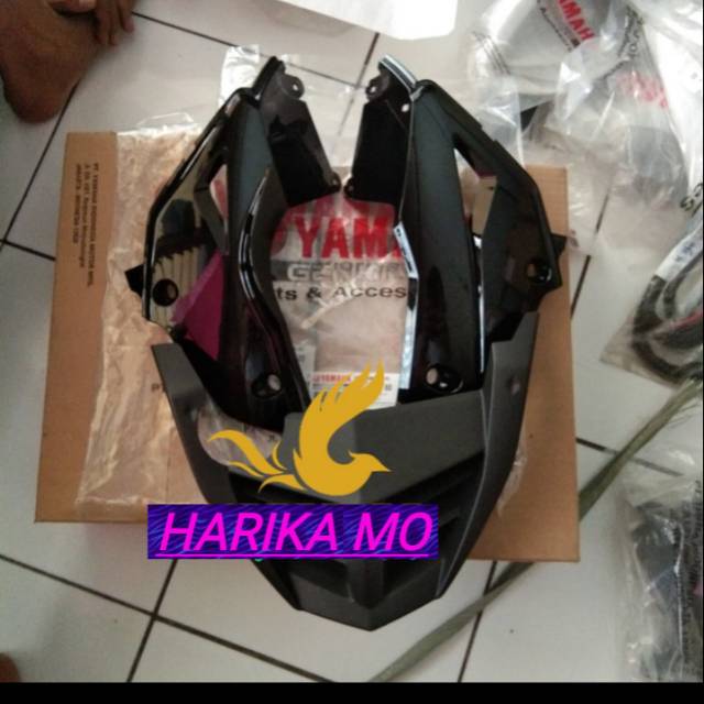 Cover tutup mesin bawah under cowl Vixion new nva 2015-2016 hitam ori