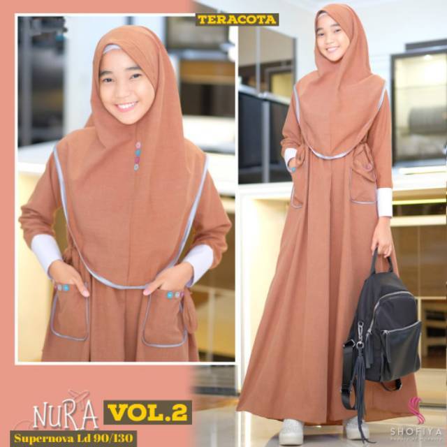 Nura Dress Remaja Ori Shofiya