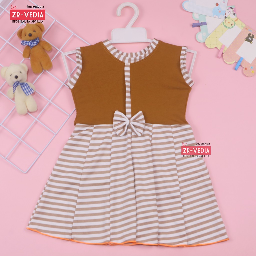 Dress Lala uk. 3-4 th / Baju Anak Perempuan Anak Balita Murah Gaun Pesta Anak Dres Anak Lucu