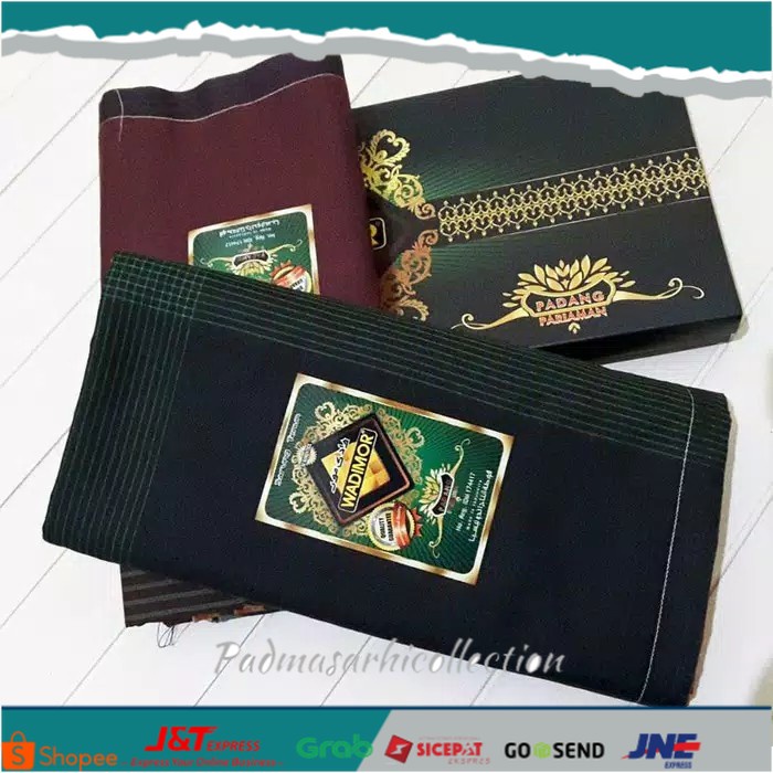 ✨ BISA COD ✨ *FASHION MUSLIN PRIA* SARUNG WADIMOR MOTIF PADANG