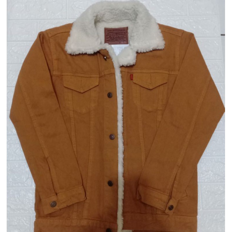 jaket sherpa jaket jeans bulu jaket jeans sherpa jaket bulu big size xxl xxxl
