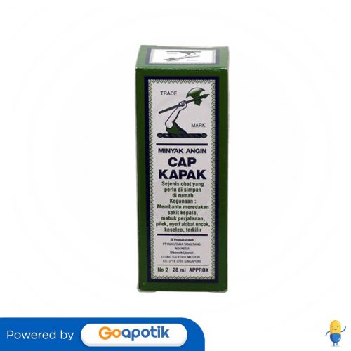 Cap Kapak Minyak Angin 28 Ml