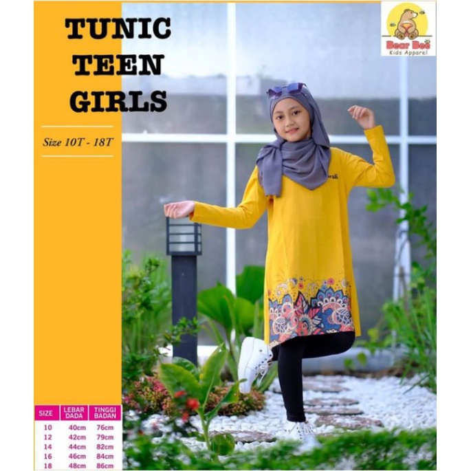 Tunik kaos bear bee