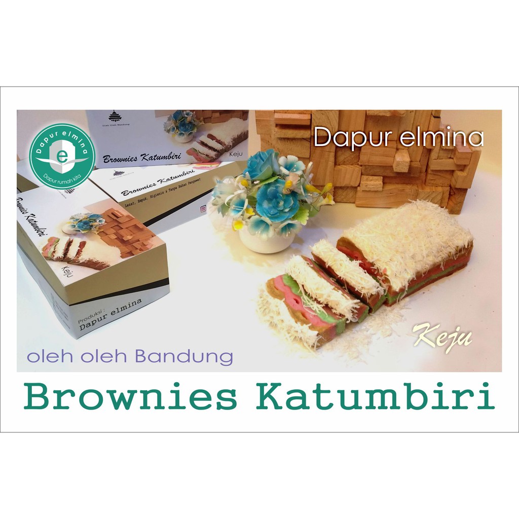 

BROWNIES KATUMBIRI TOPPING KEJU