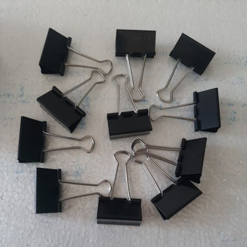 

Kenko Binder Klip No 200 / Binder Clips Jepitan Kertas Kenko (Perpcs)