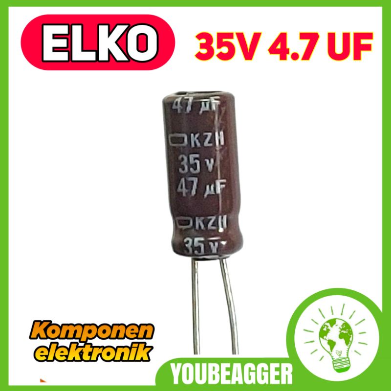 Elko 35v 4.7uf