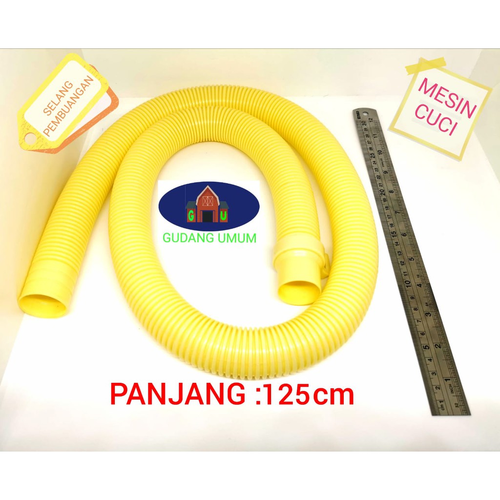 Selang Mesin Cuci 125 cm Kuning