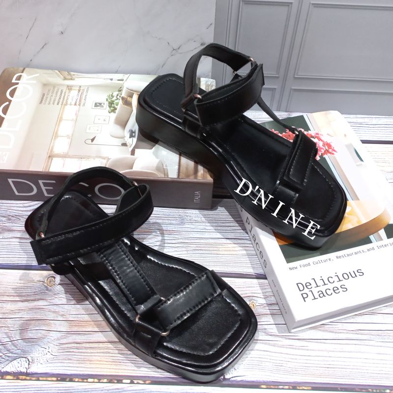 DN 14 Sandal Wanita korea 2022 sandal platporm model gunung