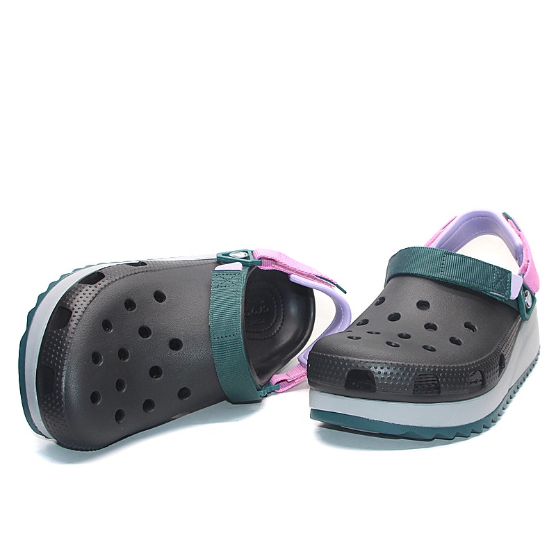 Sandal Crocs New Classic Hiker Clog / Sandal Kasual / Sandal Crocs Unisex / Sandal Karet / Sandal Pria [206772 ]