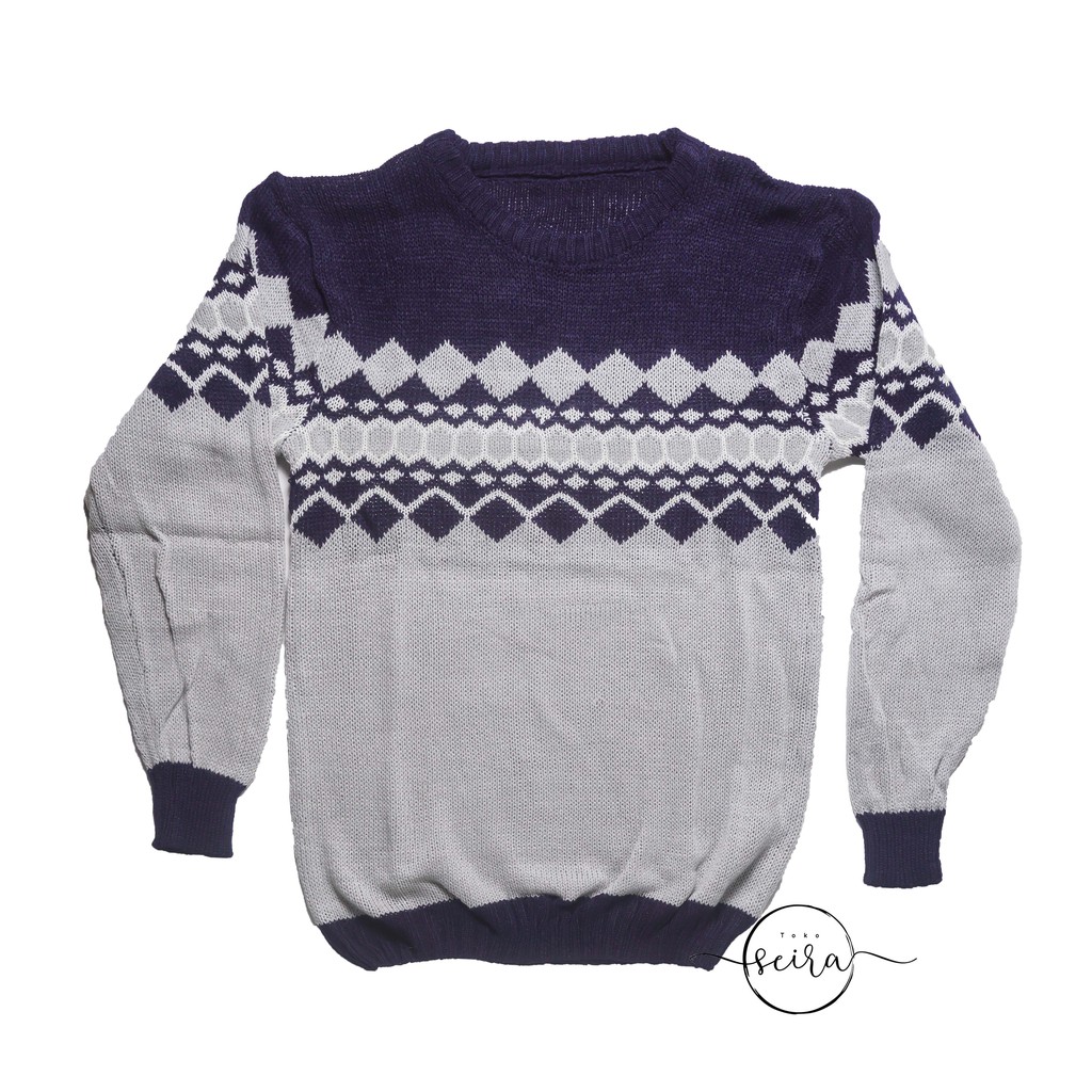 [BISA COD] Sweater Rajut Michael Tribal Unisex