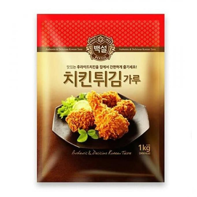 

ASLI! Beksul Fried Chicken Mix 1kg Bumbu Tepung KFC Ayam Goreng Korea Import