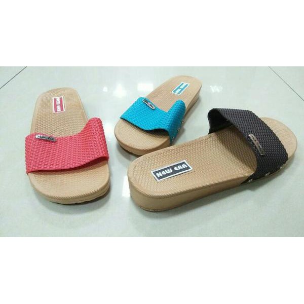 PROMO Lb753 new era sandal karet wanita selop