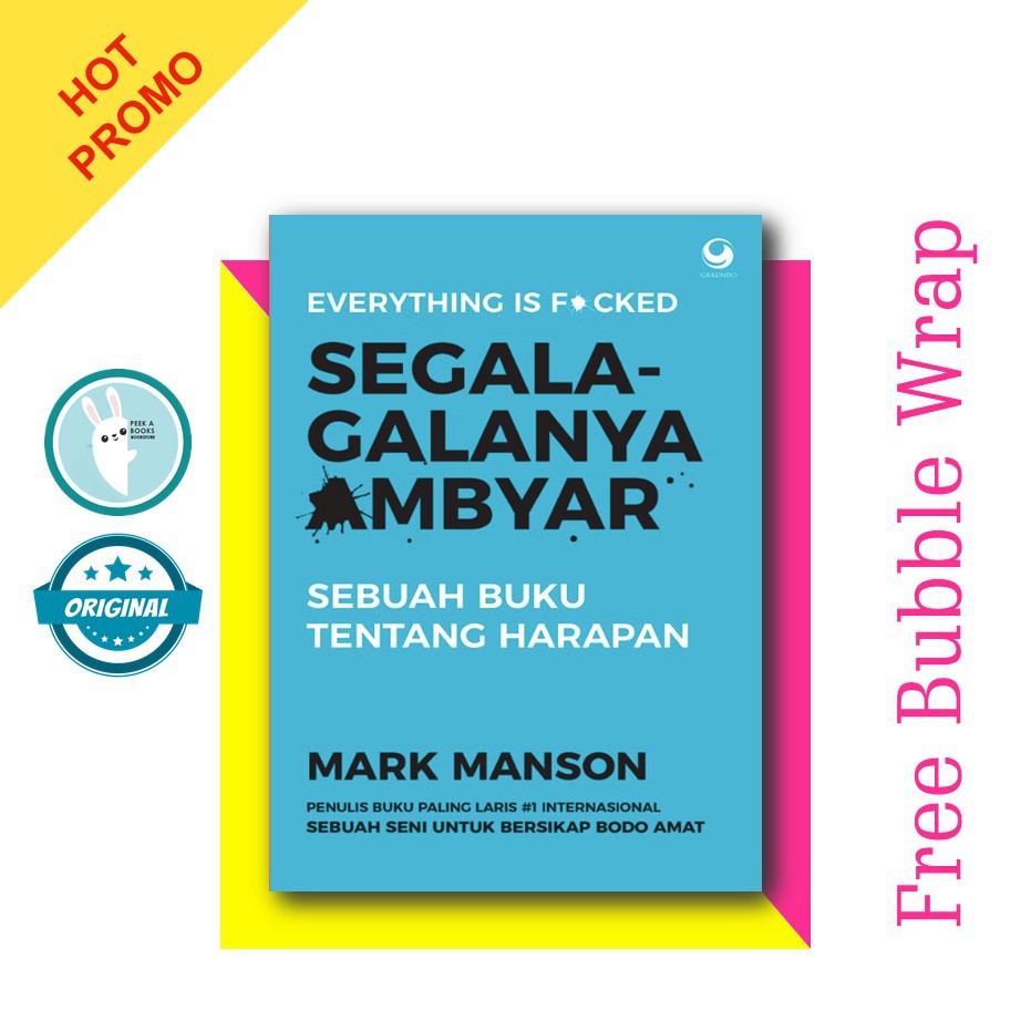 

READY STOCK | BUKU SEGALA - GALANYA AMBYAR | MARK MANSON