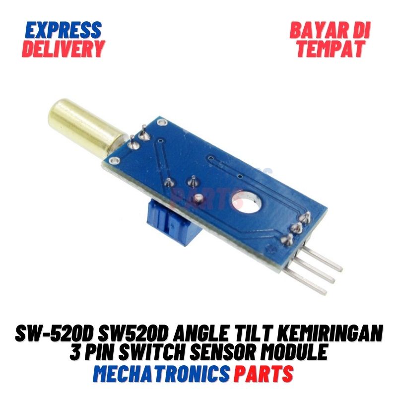 SW 520D SW520D ANGLE TILT KEMIRINGAN 3 PIN SWITCH SENSOR MODULE