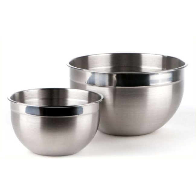 Mangkuk / Mangkok Stainless Steel / Baskom Mixing Bowl Supra 21 cm