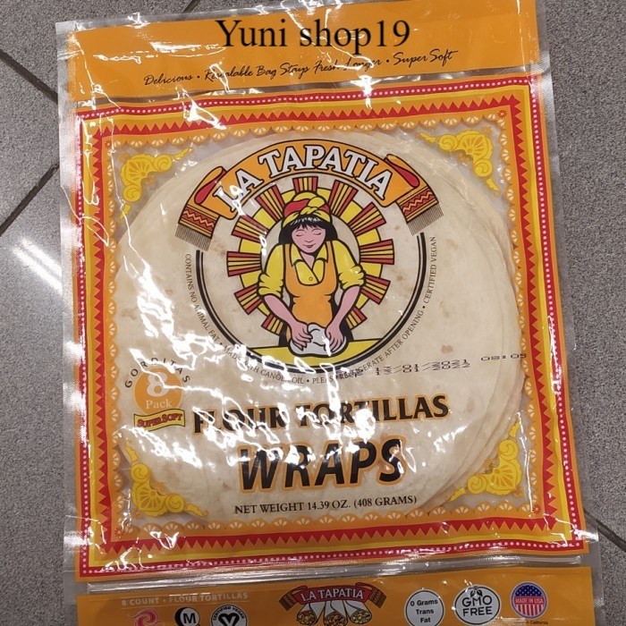 

kulit tortila la tapatia flour isi 8