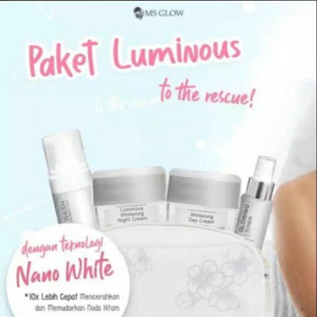 Ms glow  ms glow paket luminous