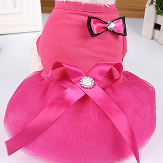 Pet Dress Gaun Dress Princess Cute Lucu Untuk Anjing Dan Kucing