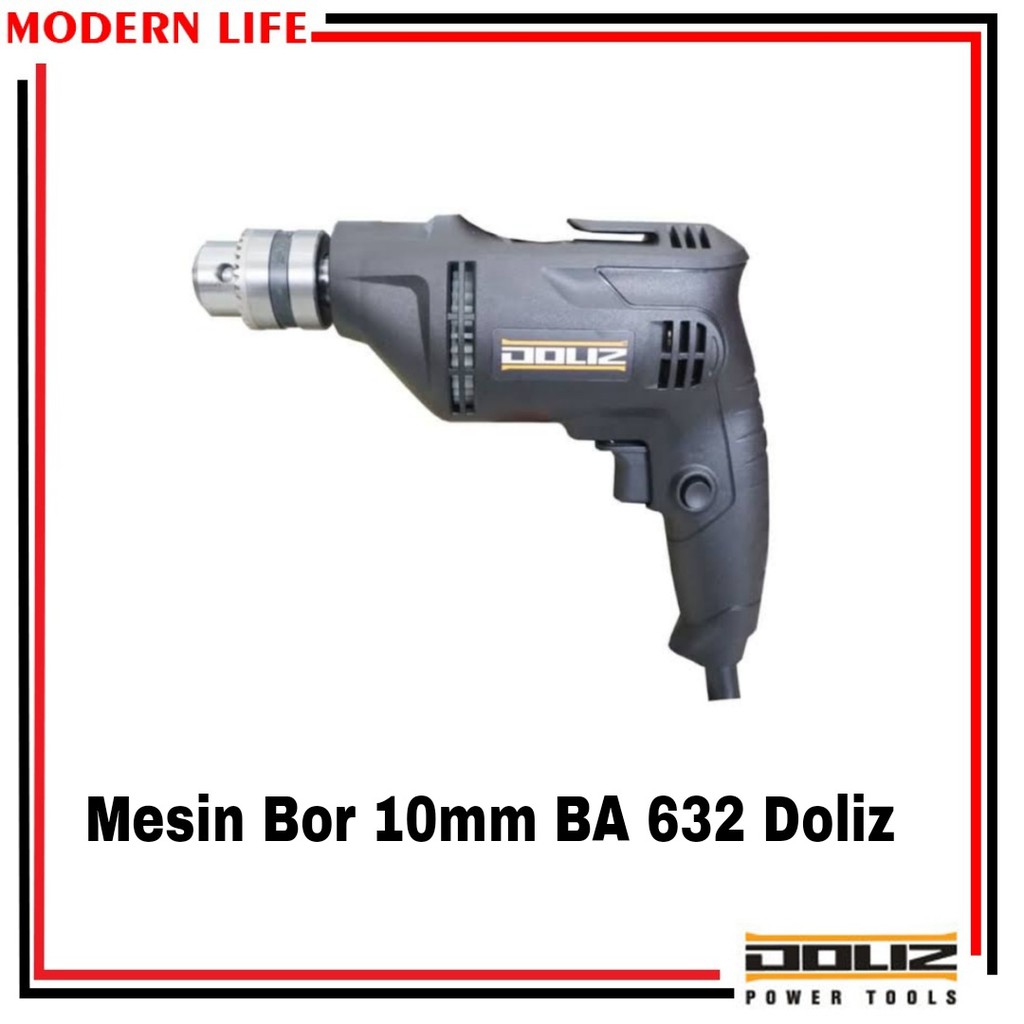 Electric Drill 10mm DOLIZ BA632 Reversible Hand Drill