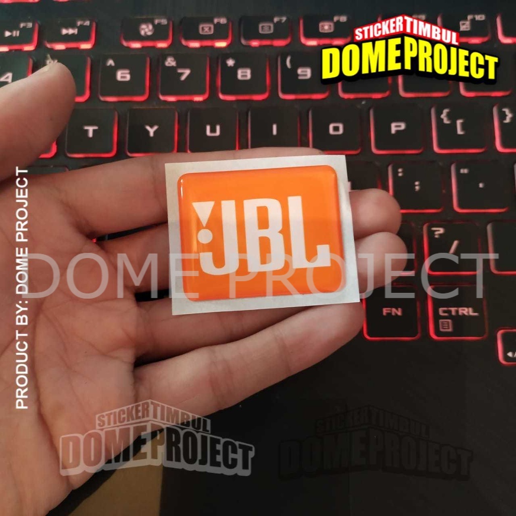 STIKER TIMBUL EMBLEM JBL SOUND AUDIO SPEAKER 3D LOGO STICKER AESTHETIC KEREN