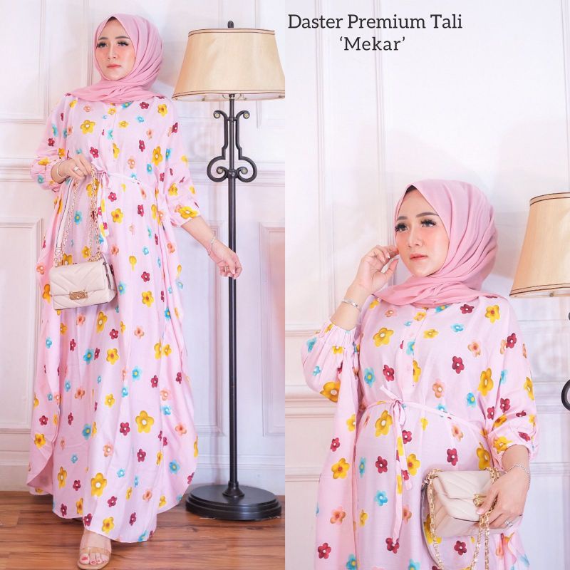 Daster premium tali kancing Nada Gisella