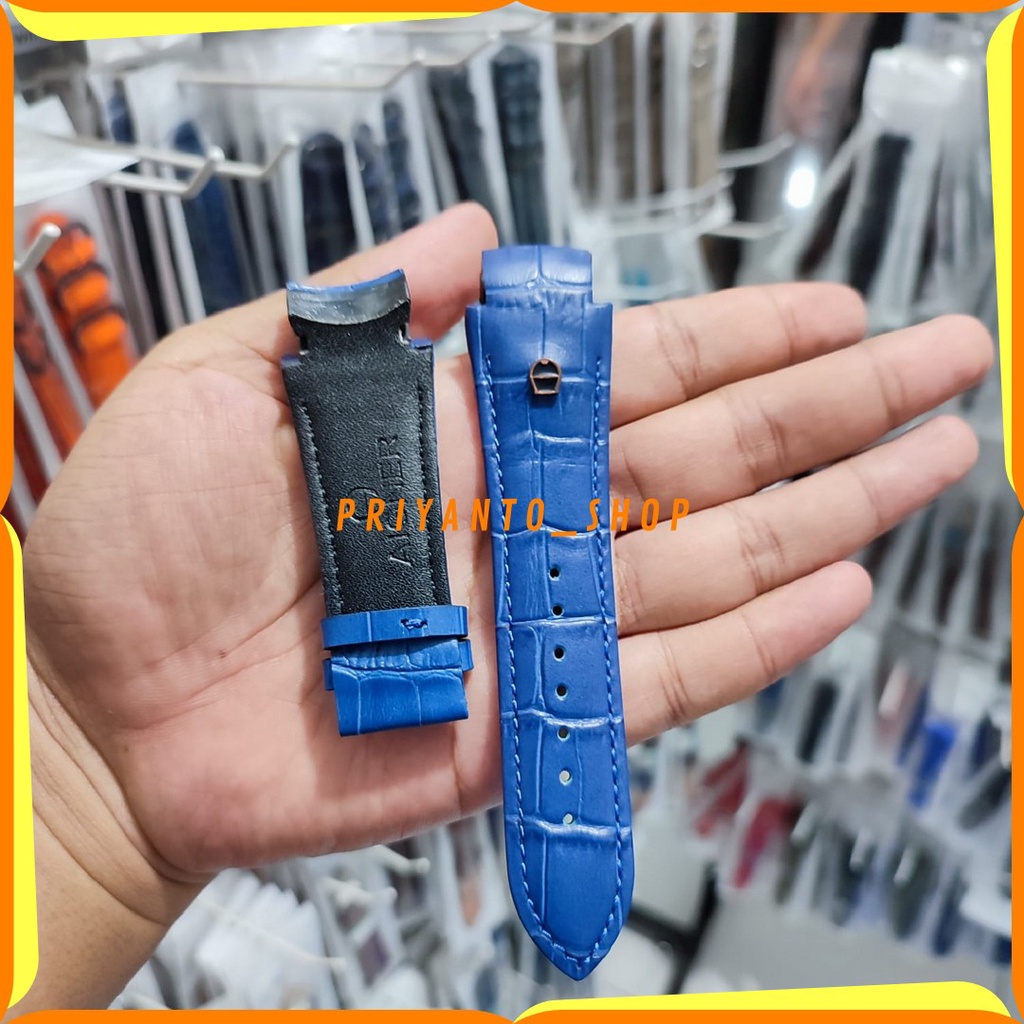 Strap Tali Jam Tangan kulit Leathers Terbaik Aigner Palermo Premium Watch Bend