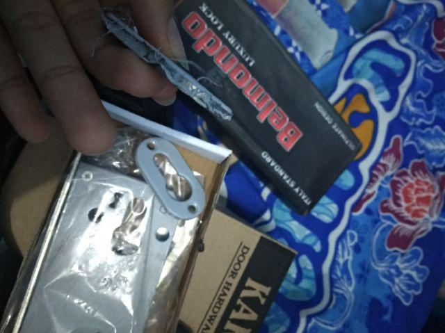 Handle Pintu Stainless Roket 2 Set+kunci