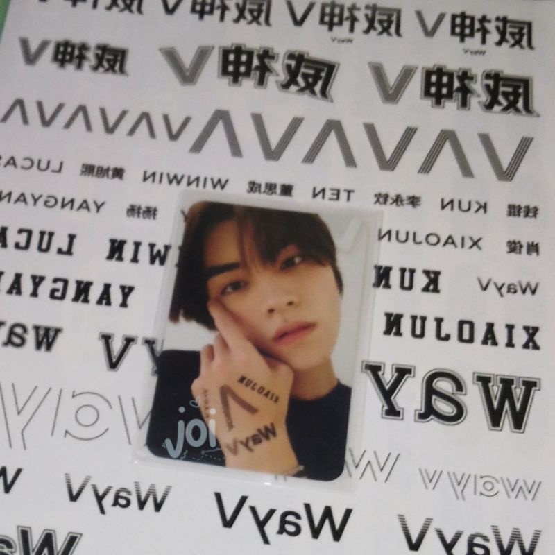 Photocard Tatto Take Off Xiaojun (Fullset)