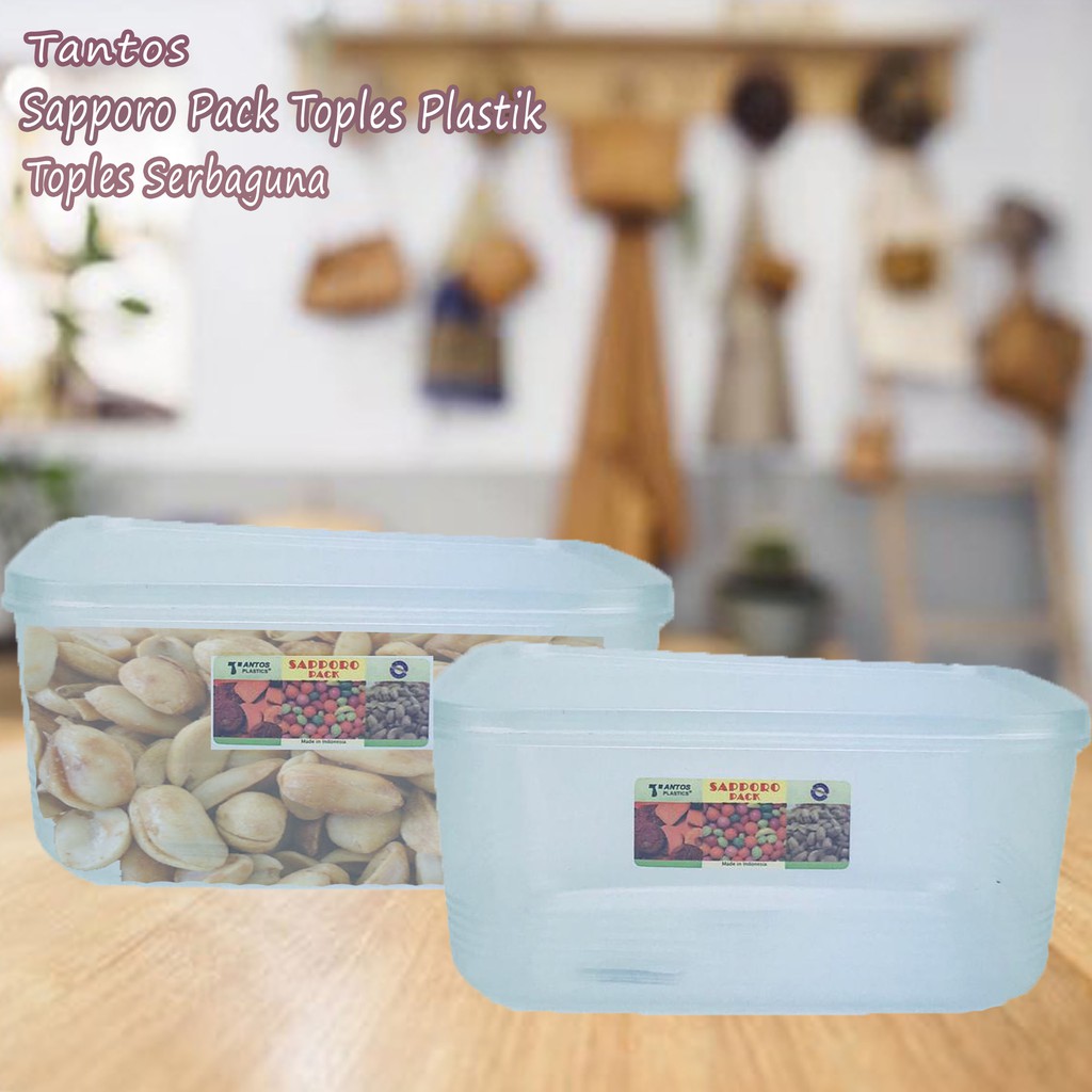 Tantos / Sapporo Pack / Toples Plastik / 20*9cm / 5202