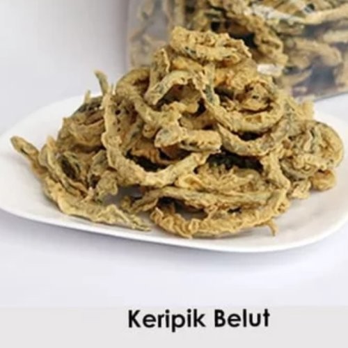 

KERIPIK BELUT 1 KG MAWAR ASLI GURIH PREMIUM KRIPIK IKAN BELUT