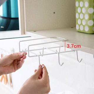 Rak Gantung 8 Kait Holder Penyimpanan Organizer Cangkir Rak Gantung 8 Kait Holder Penyimpanan Organizer Cangkir