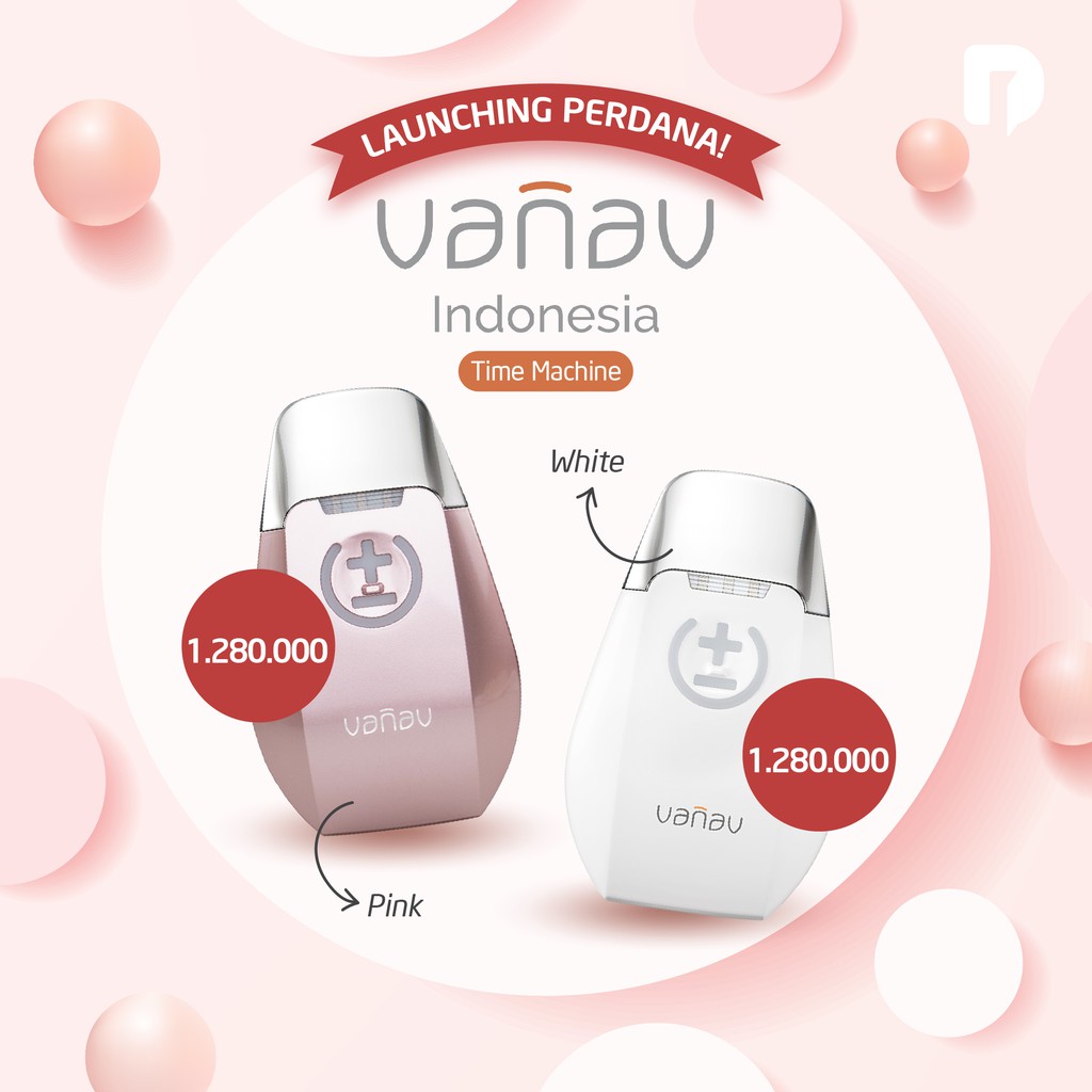 Vanav Time Machine | Alat Urut Wajah | Totok Wajah | Alat Setrika Wajah | Galvanic Sistem