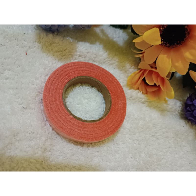 Grosir Floral Tape uk 30 yard/Floratape promo/Bahan Bunga Kain Stoking Murah Tebal stocking setoking nylon flower.