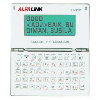 ALFALINK EI-312 - KAMUS ELEKTRONIK - TRANSLATOR