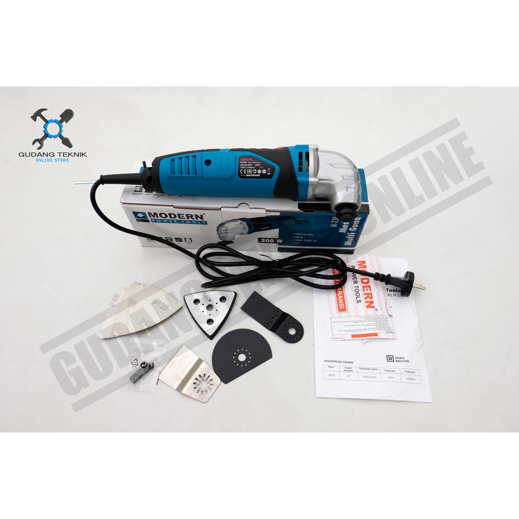 Modern M-238 / Mesin Multiguna Modern M 238 - Oscillating Tool Multi Cutter Modern M238 Multi Guna