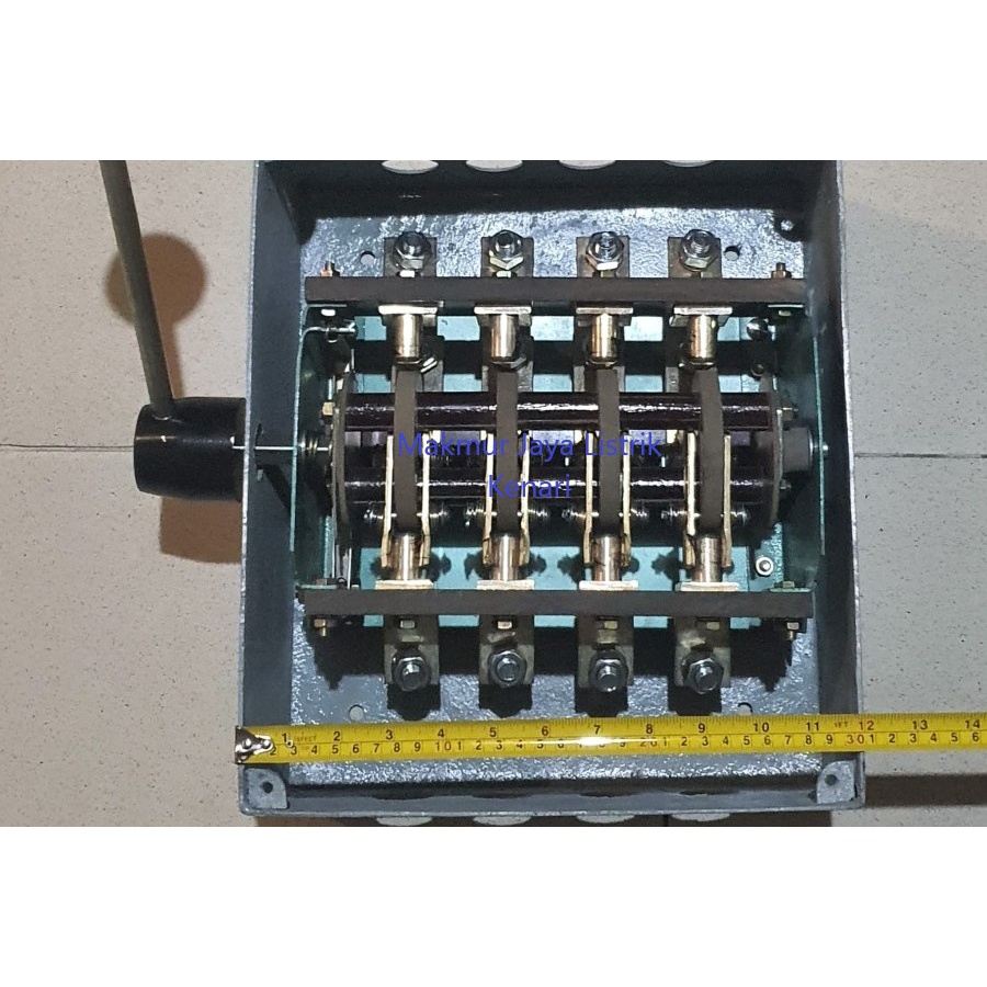 Ohm Saklar MDE GZ 4P 400A Side Drive / COS MDE GZ 4 Phase 400 Ampere