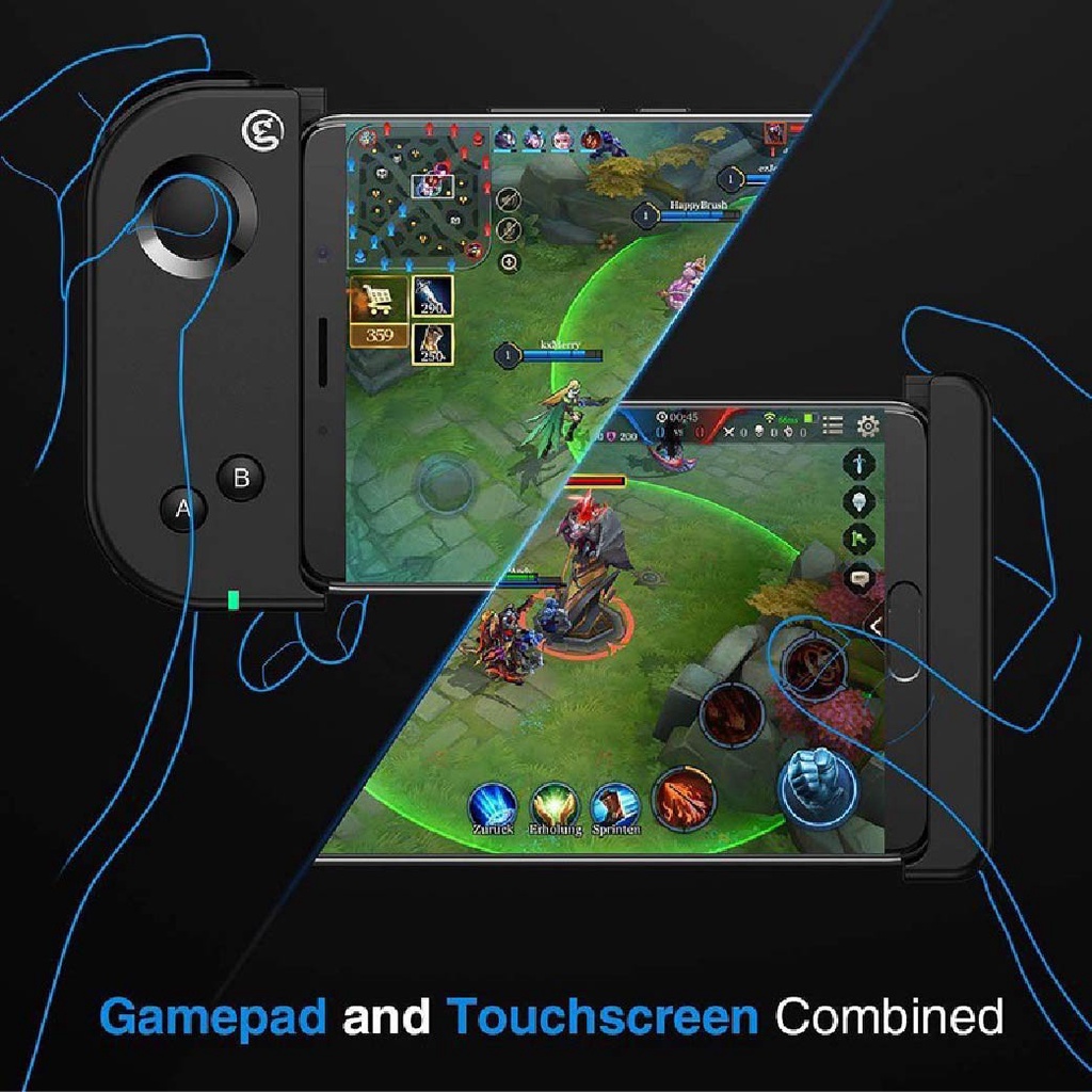 Controller Gamepad Android Moba GameSir T6 One handed Wireless Stretch