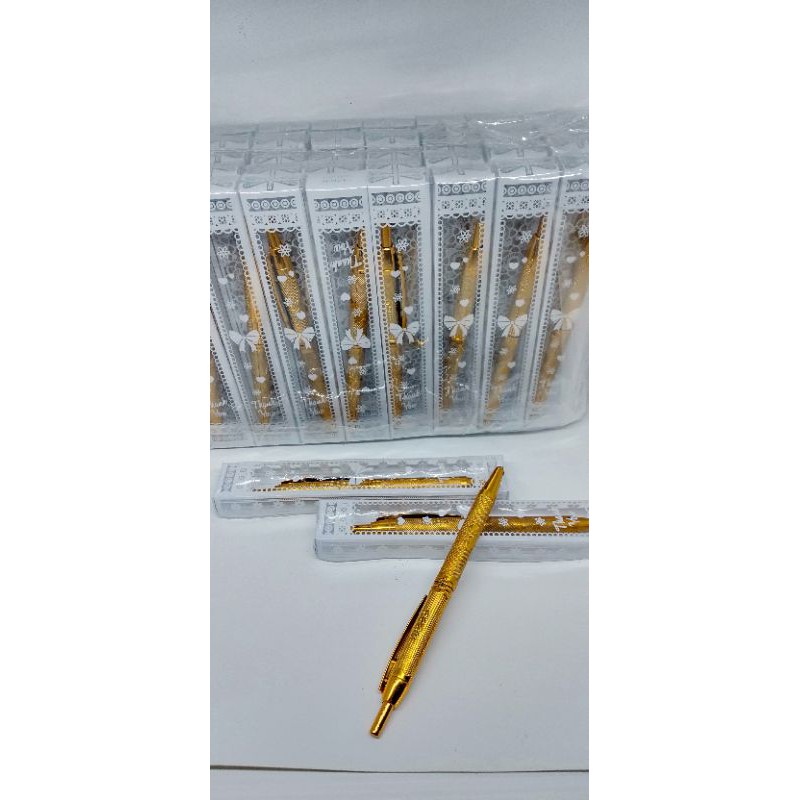 

SOUVENIR PULPEN EMAS KEMAS MIKA SOUVENIR PERNIKAHAN SOUVENIR ULANG TAHUN