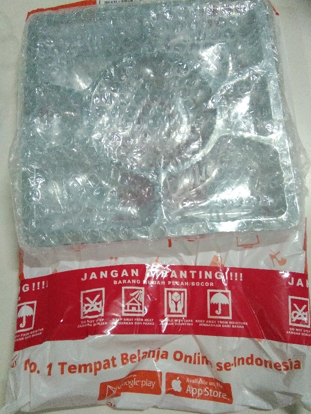 Mika Nasi 20x20 Cm - Dalaman Dus Nasi Sekat 5 7 R10k