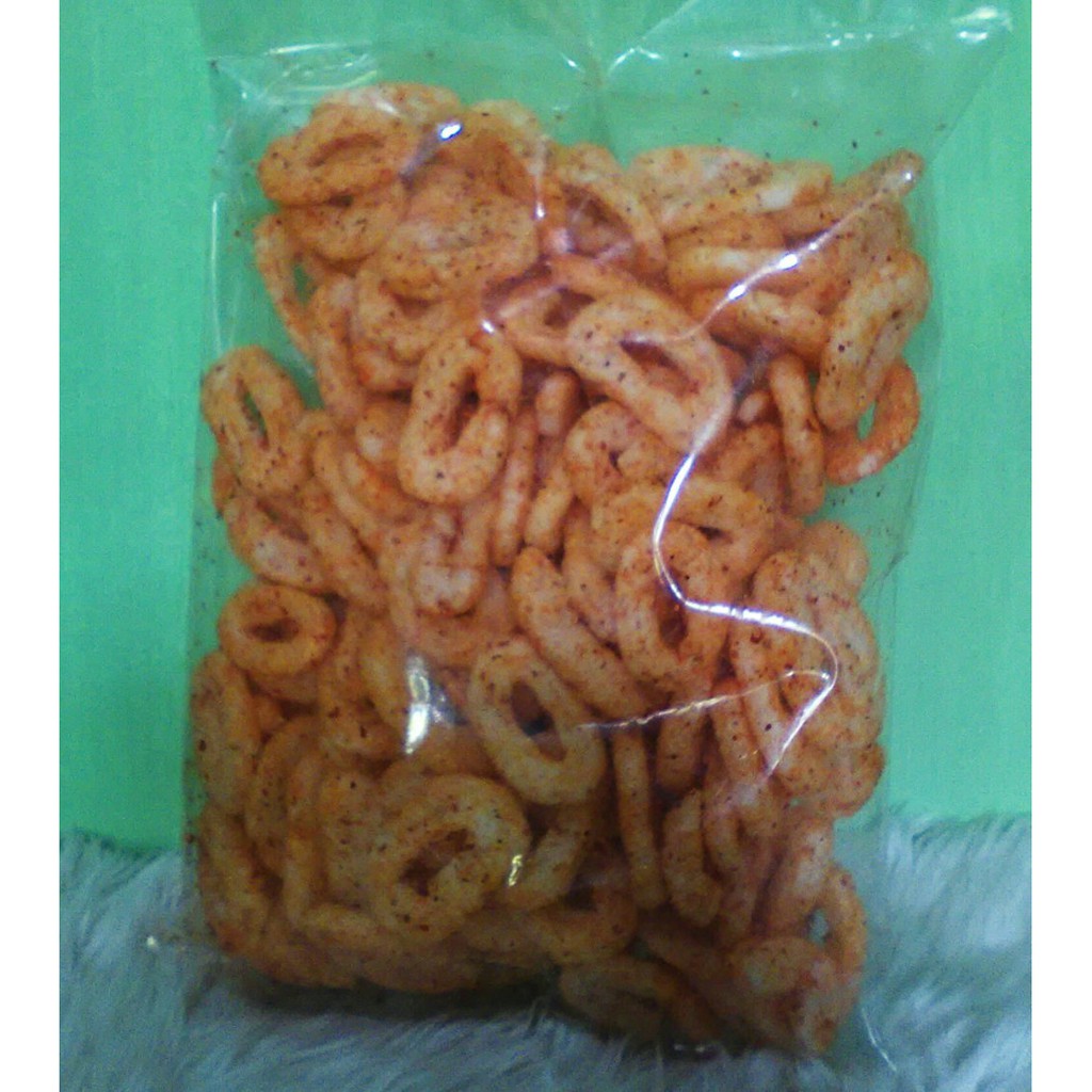 

Dijual kerupuk ring pedas 100gr terbatas