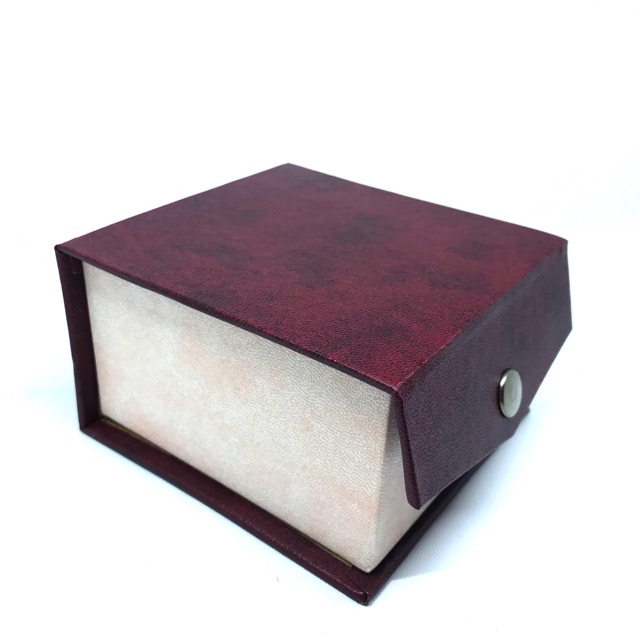 KOTAK JAM TANGAN KANCING (COCOK UNTUK JAM COUPLE / JAM BESAR) WARNA ELEGANT