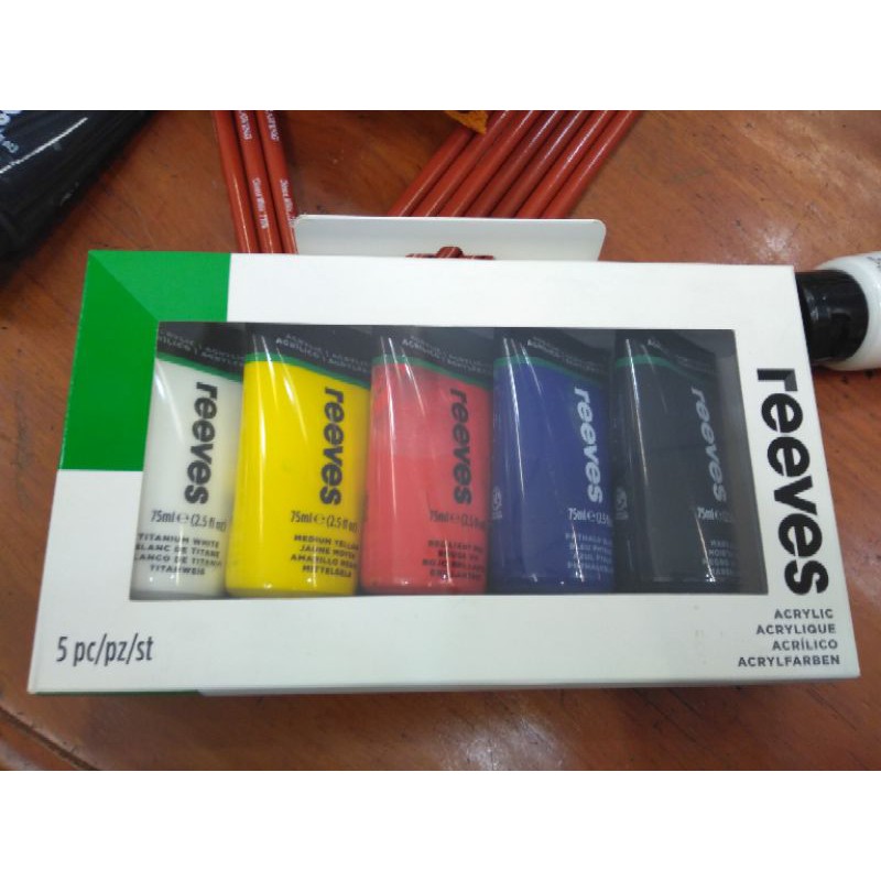 

Reeves Acrylic 5x75ml