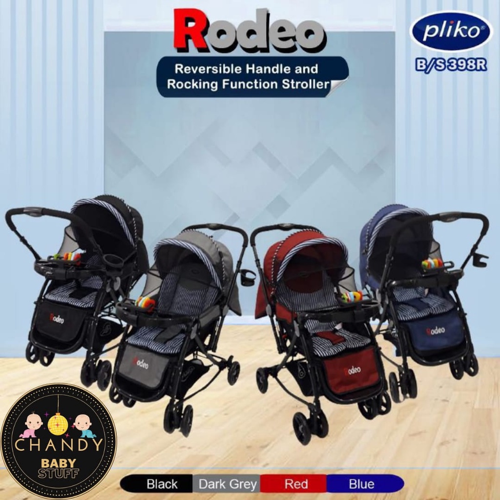 STROLLER BABY PLIKO RODEO 398R BISA AYUN