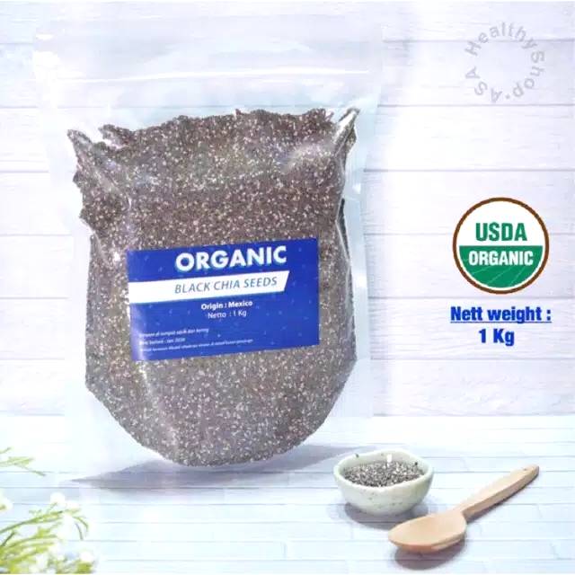 

ORGANIC BLACK CHIA SEEDS ( import dari mexico)