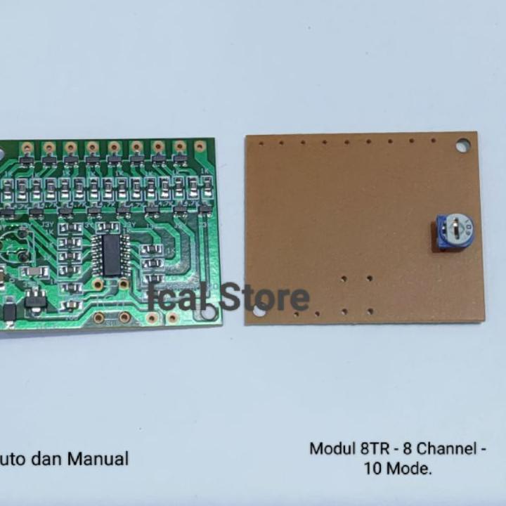 ヤマ Modul Kit LED 8 Channel 8TR 10 Mode Kombinasi Auto Manual Special